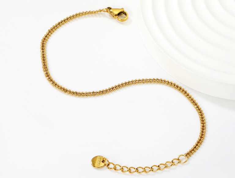 Bracelet - PVD 18k Gold Size17+3cm - Aura Product (2)