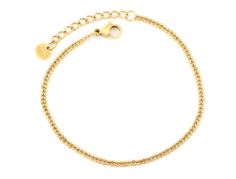 Bracelet - PVD 18k Gold Size17+3cm - Aura Product (3)