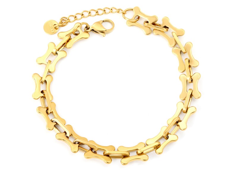 Bracelet - PVD 18k Gold Size18+3cm - Aura Product (3)