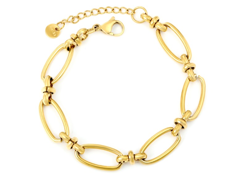 Bracelet Pvd 18k Gold - Size18+3cm - Aura Product (3)